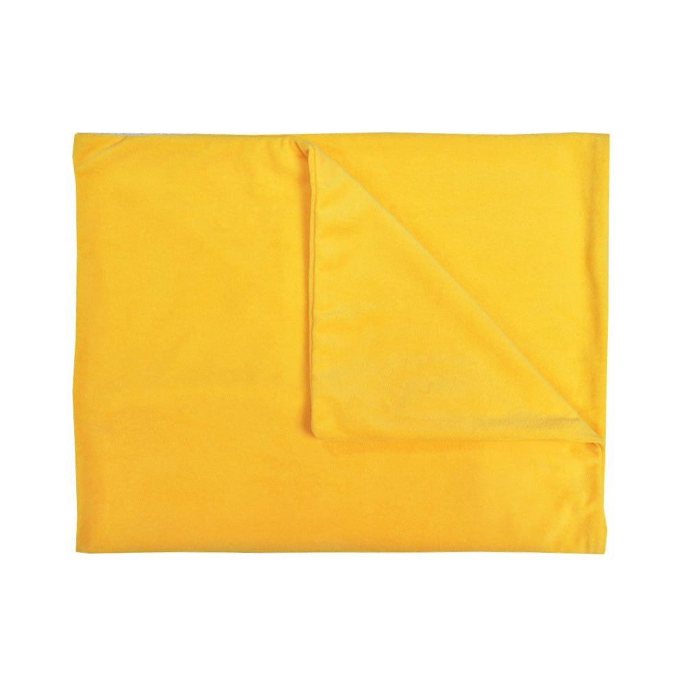 HKM-574931 Solid Color Rectangular Pillow Cover - Soft Plush Cushion Case for Living Room & Bedroom