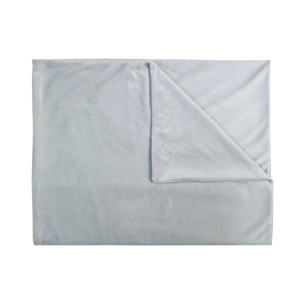 HKM-574931 Solid Color Rectangular Pillow Cover - Soft Plush Cushion Case for Living Room & Bedroom