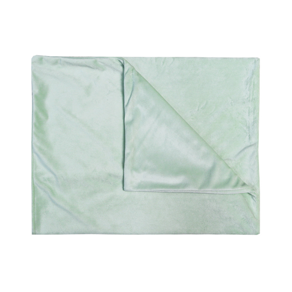 HKM-574931 Solid Color Rectangular Pillow Cover - Soft Plush Cushion Case for Living Room & Bedroom