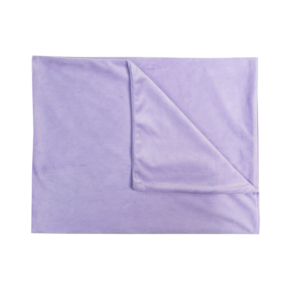 HKM-574931 Solid Color Rectangular Pillow Cover - Soft Plush Cushion Case for Living Room & Bedroom