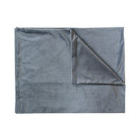 HKM-574931 Solid Color Rectangular Pillow Cover - Soft Plush Cushion Case for Living Room & Bedroom