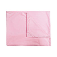 HKM-574931 Solid Color Rectangular Pillow Cover - Soft Plush Cushion Case for Living Room & Bedroom