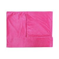 HKM-574931 Solid Color Rectangular Pillow Cover - Soft Plush Cushion Case for Living Room & Bedroom