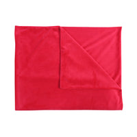 HKM-574931 Solid Color Rectangular Pillow Cover - Soft Plush Cushion Case for Living Room & Bedroom