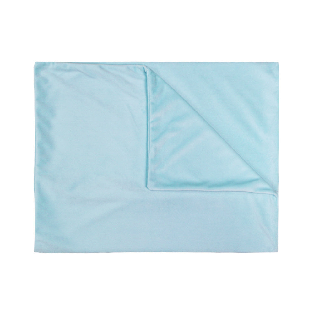 HKM-574931 Solid Color Rectangular Pillow Cover - Soft Plush Cushion Case for Living Room & Bedroom