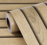 HKM-575059 Self-Adhesive PVC Wallpaper - Waterproof and Moisture-Proof 45cm Wide, Various Colors Available