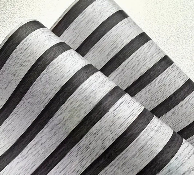 HKM-575059 Self-Adhesive PVC Wallpaper - Waterproof and Moisture-Proof 45cm Wide, Various Colors Available