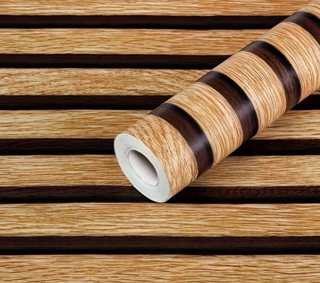 HKM-575059 Self-Adhesive PVC Wallpaper - Waterproof and Moisture-Proof 45cm Wide, Various Colors Available