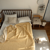 HKM-575123 Japanese Pure Cotton Summer Quilt in Various Striped Designs for Air Conditioning and Warm Nights
