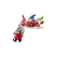 HKM-575251 Resin Christmas Dwarf Faceless Doll Ornament for Holiday Decor