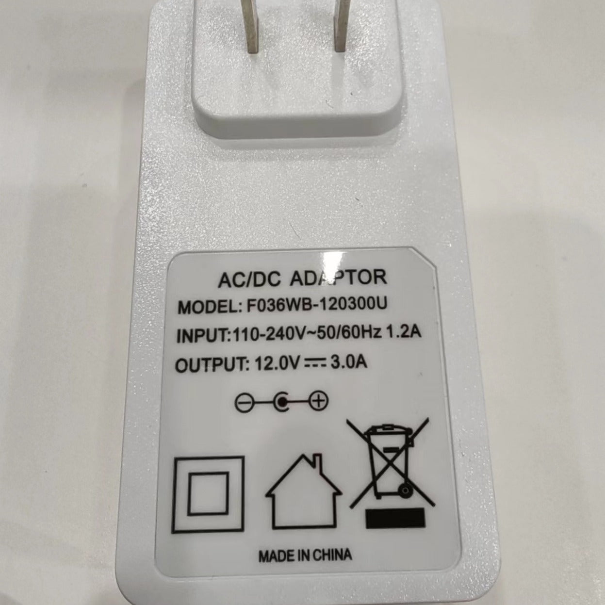 HKM-575315 12V 3A Power Adapter with 5521 Plug for Multiple Electrical Appliances