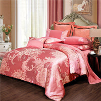 HKM-575443 Four-Piece Modal Jacquard Bedding Set for 1.8m Beds in Various Stylish Patterns