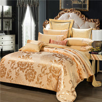 HKM-575443 Four-Piece Modal Jacquard Bedding Set for 1.8m Beds in Various Stylish Patterns