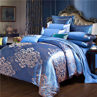 HKM-575443 Four-Piece Modal Jacquard Bedding Set for 1.8m Beds in Various Stylish Patterns