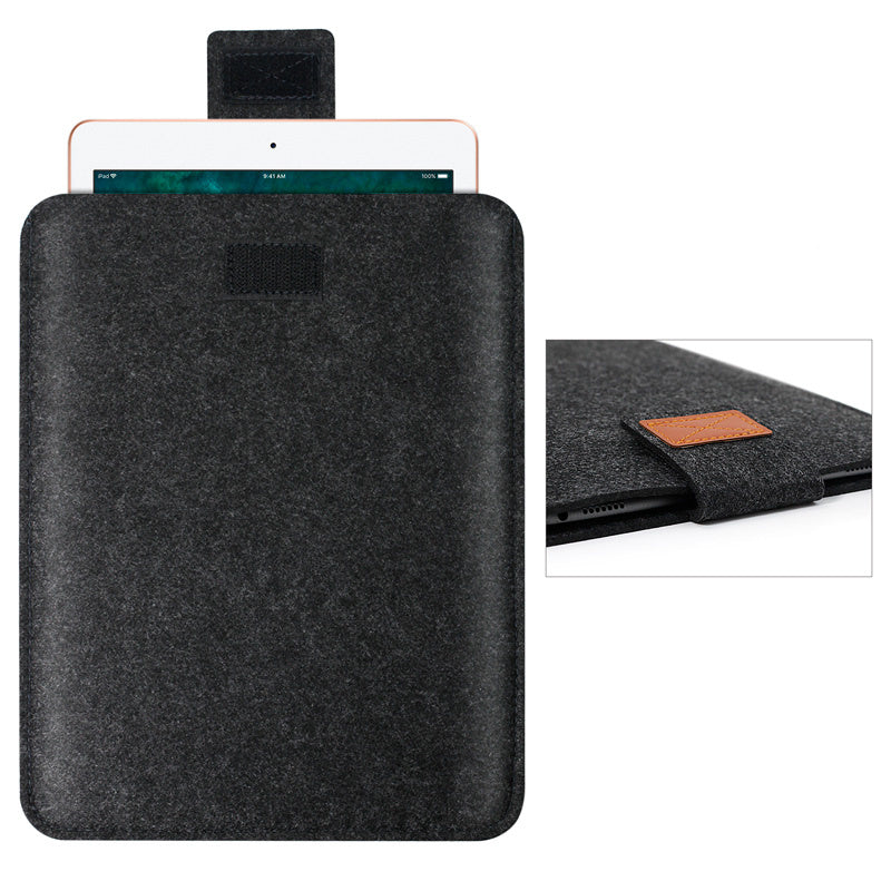HKM-575635 11 Inch Tablet Protective Cover with Durable PU and Warm Felt Material for iPad 9.7/10.5/11
