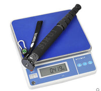 HKM-575699 Carbon Fiber Monopod for SLR Cameras - Portable Travel Photography Accessory, Adjustable Height 380mm to 1540mm, Max Load 10kg, 6 Sections