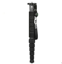 HKM-575699 Carbon Fiber Monopod for SLR Cameras - Portable Travel Photography Accessory, Adjustable Height 380mm to 1540mm, Max Load 10kg, 6 Sections
