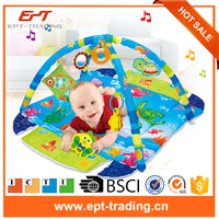 HKM-575763 Interactive Educational Musical Play Mat for Babies and Toddlers, Soft Sensory Gym Floor Mat, EPT369488