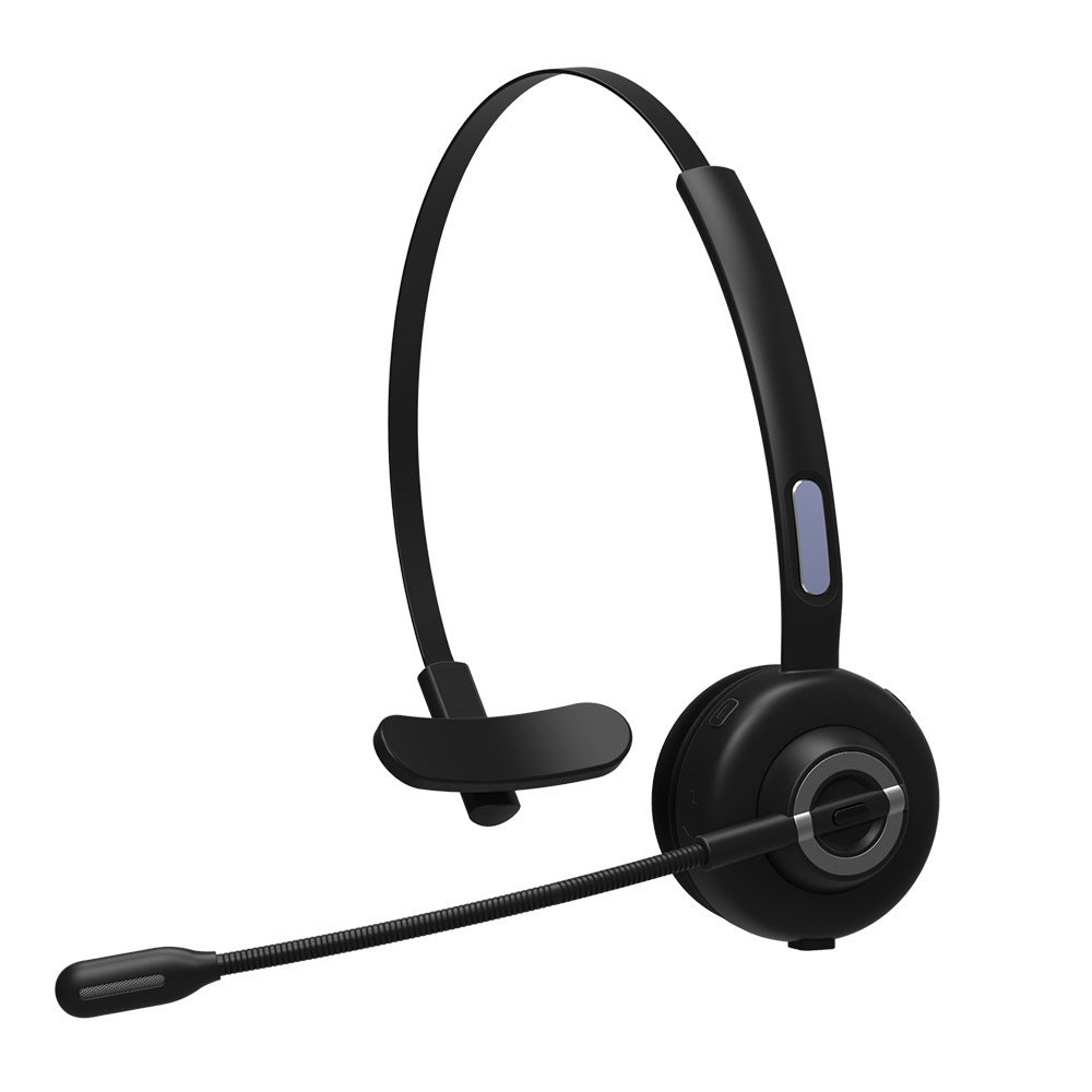 HKM-575827 Noise-Cancelling Bluetooth Stereo Headset with Head-Mounted Design