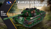 HKM-575955 Military Tank Armored Vehicle Building Block Set - Eco-Friendly ABS Plastic Model Toy for Kids 2-14 Years