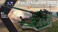 HKM-575955 Military Tank Armored Vehicle Building Block Set - Eco-Friendly ABS Plastic Model Toy for Kids 2-14 Years