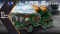HKM-575955 Military Tank Armored Vehicle Building Block Set - Eco-Friendly ABS Plastic Model Toy for Kids 2-14 Years