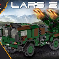 HKM-575955 Military Tank Armored Vehicle Building Block Set - Eco-Friendly ABS Plastic Model Toy for Kids 2-14 Years