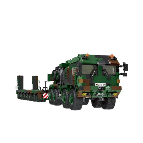 KTX-575955 Military Tank Armored Vehicle Building Block Set - Eco-Friendly ABS Plastic Model Toy for Kids 2-14 Years