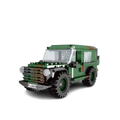 KTX-575955 Military Tank Armored Vehicle Building Block Set - Eco-Friendly ABS Plastic Model Toy for Kids 2-14 Years