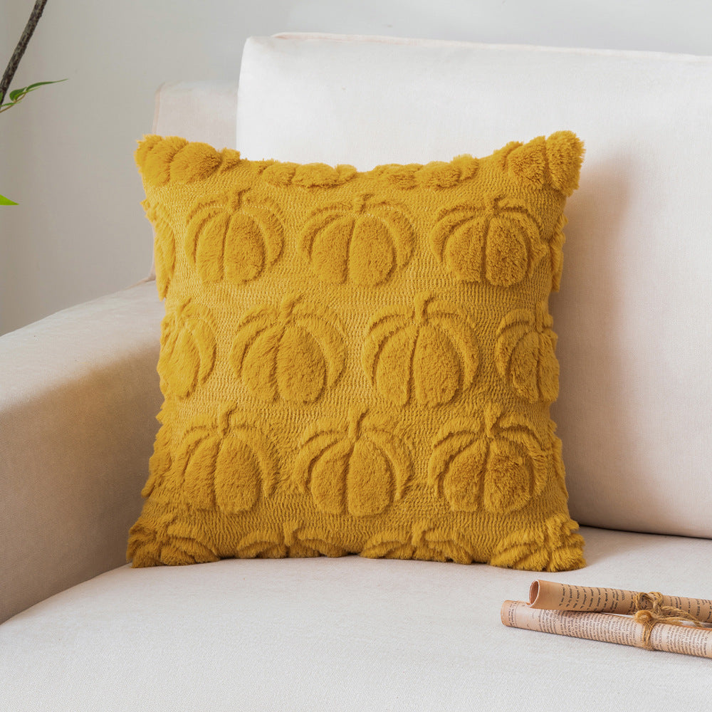 HKM-576083 Solid Color Embroidered Wool Pillow and Cushion Cover in Various Sizes and Colors