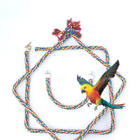 HKM-576211 Birdcage Climbing Rope Pole and Ladder for Parrots and Small Birds