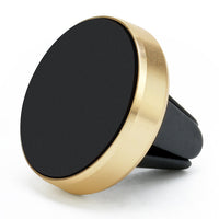 HKM-576339 Magnetic Car Air Outlet Mobile Phone Holder - Compatible with All Phones - Rose Gold, Gold, Black, Red, Silver