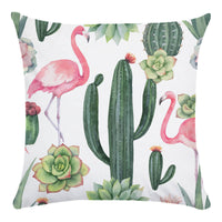 HKM-576403 Tropical Guava Flower Super Soft Plush Pillowcase Cushion Cover, 45cm x 45cm