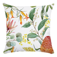 HKM-576403 Tropical Guava Flower Super Soft Plush Pillowcase Cushion Cover, 45cm x 45cm