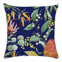 HKM-576403 Tropical Guava Flower Super Soft Plush Pillowcase Cushion Cover, 45cm x 45cm