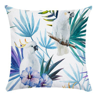 HKM-576403 Tropical Guava Flower Super Soft Plush Pillowcase Cushion Cover, 45cm x 45cm