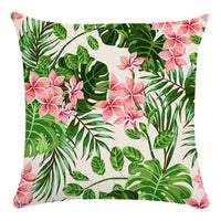 HKM-576403 Tropical Guava Flower Super Soft Plush Pillowcase Cushion Cover, 45cm x 45cm