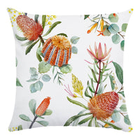HKM-576403 Tropical Guava Flower Super Soft Plush Pillowcase Cushion Cover, 45cm x 45cm