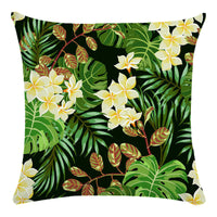 HKM-576403 Tropical Guava Flower Super Soft Plush Pillowcase Cushion Cover, 45cm x 45cm