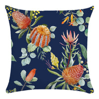 HKM-576403 Tropical Guava Flower Super Soft Plush Pillowcase Cushion Cover, 45cm x 45cm
