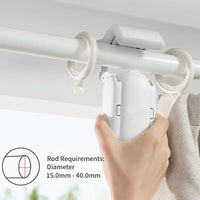 HKM-576467 Smart Curtain Robot with WiFi Control and Bluetooth Gateway, White