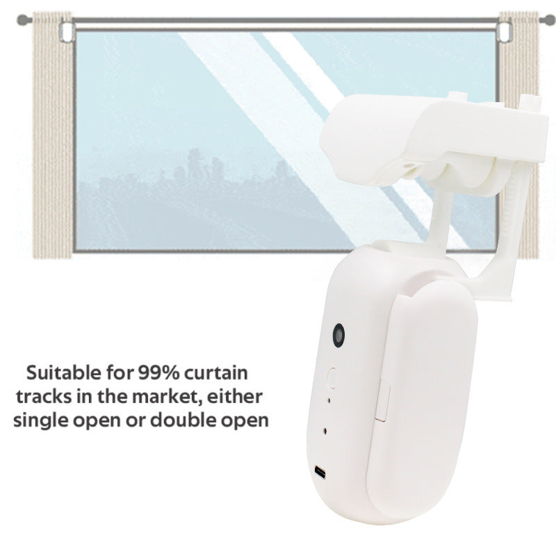 HKM-576467 Smart Curtain Robot with WiFi Control and Bluetooth Gateway, White