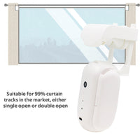 HKM-576467 Smart Curtain Robot with WiFi Control and Bluetooth Gateway, White