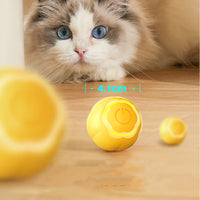 HKM-576723 Pet Smart Rolling Ball Cat Toy Bite-resistant Boredom Relief