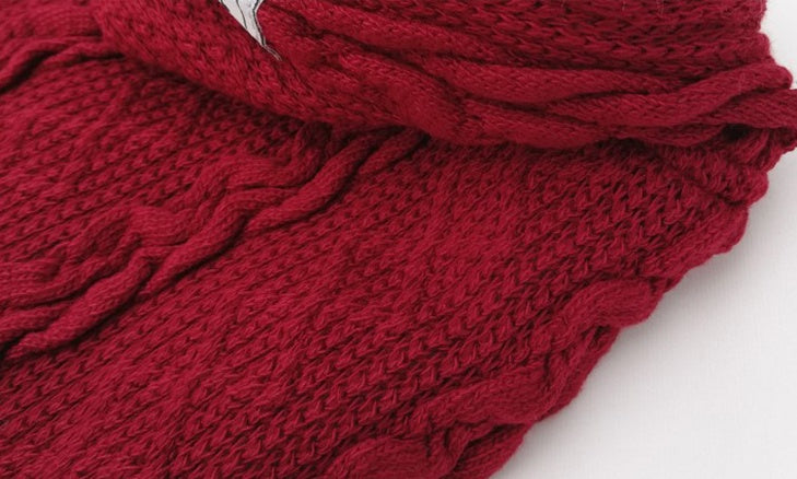 HKM-576851 Soft and Comfortable Knitted Dog Sweater in Blue and Wine Red, Available in Multiple Sizes