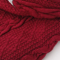 HKM-576851 Soft and Comfortable Knitted Dog Sweater in Blue and Wine Red, Available in Multiple Sizes