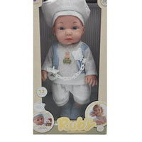 HKM-576915 Lifelike Reborn Baby Doll for Kids - Realistic Soft Silicone Toy, Ages 2-7