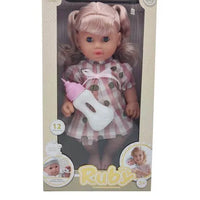 HKM-576915 Lifelike Reborn Baby Doll for Kids - Realistic Soft Silicone Toy, Ages 2-7