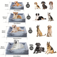 HKM-576915 Waterproof Removable and Washable Dog Kennel Pad - Light Gray, Dark Gray, Coffee - Multiple Sizes Available
