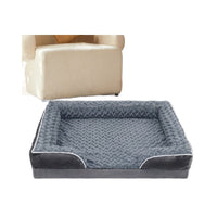 HKM-576915 Waterproof Removable and Washable Dog Kennel Pad - Light Gray, Dark Gray, Coffee - Multiple Sizes Available